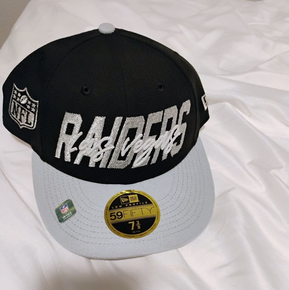 NFL Raiders Black and Gray Cap
